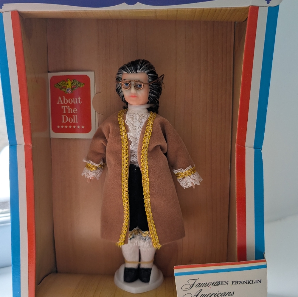 A Benjamin Franklin Our American Heritage Doll